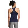 imageUnder Armour Womens HeatGear Racer Tank411 Midnight Navy   White