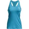 imageUnder Armour Womens HeatGear Racer Tank419 Capri   Metallic Silver