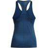 imageUnder Armour Womens HeatGear Racer Tank426 Varsity Blue   Metallic Silver