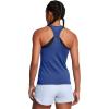 imageUnder Armour Womens HeatGear Racer Tank432 Tech Blue   White