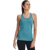 imageUnder Armour Womens HeatGear Racer Tank433 Glacier Blue   Iridescent