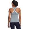 imageUnder Armour Womens HeatGear Racer Tank465 Harbor Blue   Iridescent