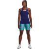 imageUnder Armour Womens HeatGear Racer Tank468 Sonar Blue   Iridescent