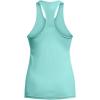 imageUnder Armour Womens HeatGear Racer Tank482 Radial Turquoise   White