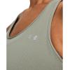 imageUnder Armour Womens HeatGear Racer Tank504 Grove Green   Iridescent