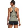 imageUnder Armour Womens HeatGear Racer Tank504 Grove Green   Iridescent