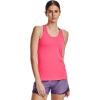 imageUnder Armour Womens HeatGear Racer Tank683 Pink Shock  Perfection  Iridescent