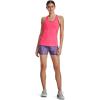 imageUnder Armour Womens HeatGear Racer Tank683 Pink Shock  Perfection  Iridescent