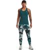 imageUnder Armour Womens HeatGear Racer Tank716 Tourmaline Teal   Metallic Silver