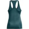 imageUnder Armour Womens HeatGear Racer Tank716 Tourmaline Teal   Metallic Silver