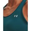imageUnder Armour Womens HeatGear Racer Tank716 Tourmaline Teal   Metallic Silver