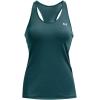 imageUnder Armour Womens HeatGear Racer Tank716 Tourmaline Teal   Metallic Silver