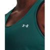 imageUnder Armour Womens HeatGear Racer Tank722 Coastal Teal   Iridescent