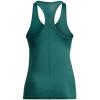 imageUnder Armour Womens HeatGear Racer Tank722 Coastal Teal   Iridescent