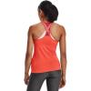 imageUnder Armour Womens HeatGear Racer Tank877 After Burn  Chakra  Iridescent