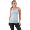 imageUnder Armour Womens HeatGear Racer TankAtlas Green 189Metallic Silver