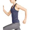 imageUnder Armour Womens HeatGear Racer TankBlue Ink 497Metallic Silver