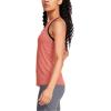 imageUnder Armour Womens HeatGear Racer TankBlush Orange 873Metallic Silver