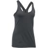 imageUnder Armour Womens HeatGear Racer TankCarbon Heather 090Metallic Silver