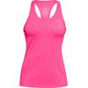 imageUnder Armour Womens HeatGear Racer TankCerise 653Metallic Silver
