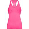 imageUnder Armour Womens HeatGear Racer TankCerise 653Metallic Silver