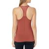 imageUnder Armour Womens HeatGear Racer TankCinna Red 688Metallic Silver