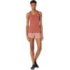 imageUnder Armour Womens HeatGear Racer TankCinna Red 688Metallic Silver