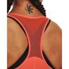 imageUnder Armour Womens HeatGear Racer TankElectric Tangerine 824Metallic Silver