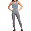 imageUnder Armour Womens HeatGear Racer TankHushed Turquoise 396Metallic Silver