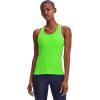 imageUnder Armour Womens HeatGear Racer TankHyper Green 389Metallic Silver