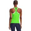 imageUnder Armour Womens HeatGear Racer TankHyper Green 389Metallic Silver