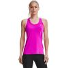 imageUnder Armour Womens HeatGear Racer TankMeteor Pink 660Metallic Silver