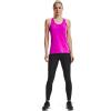 imageUnder Armour Womens HeatGear Racer TankMeteor Pink 660Metallic Silver