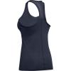 imageUnder Armour Womens HeatGear Racer TankMidnight Navy 410Metallic Silver