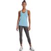 imageUnder Armour Womens HeatGear Racer TankOpal Blue 293Metallic Silver