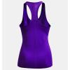 imageUnder Armour Womens HeatGear Racer TankPurple Zest 754Metallic Silver