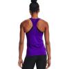 imageUnder Armour Womens HeatGear Racer TankPurple Zest 754Metallic Silver