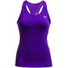 imageUnder Armour Womens HeatGear Racer TankPurple Zest 754Metallic Silver
