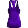 imageUnder Armour Womens HeatGear Racer TankPurple Zest 754Metallic Silver