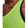 imageUnder Armour Womens HeatGear Racer TankQuirky Lime 752Metallic Silver