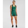 imageUnder Armour Womens HeatGear Racer TankSaxon Green 386Metallic Silver