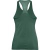 imageUnder Armour Womens HeatGear Racer TankSaxon Green 386Metallic Silver