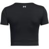 imageUnder Armour Womens Motion Crossover Short Sleeve Crop001 Black   White