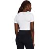 imageUnder Armour Womens Motion Crossover Short Sleeve Crop100 White   Black