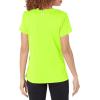 imageUnder Armour Womens Tech ShortSleeve TShirt370 Lime Surge   Metallic Silver