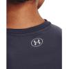 imageUnder Armour Womens Tech ShortSleeve TShirt558 Tempered Steel   Metallic Silver