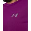 imageUnder Armour Womens Tech ShortSleeve TShirt573 Mystic Magenta   Metallic Silver