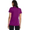 imageUnder Armour Womens Tech ShortSleeve TShirt573 Mystic Magenta   Metallic Silver