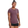 imageUnder Armour Womens Tech ShortSleeve TShirtAsh Plum 554Metallic Silver