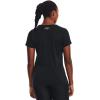 imageUnder Armour Womens Tech ShortSleeve TShirtBlack Metallic Silver